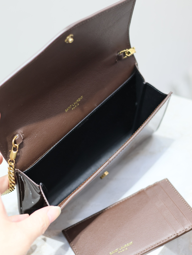 2026サンローラン「SAINT LAURENT UPTOWN チェーンウォレット