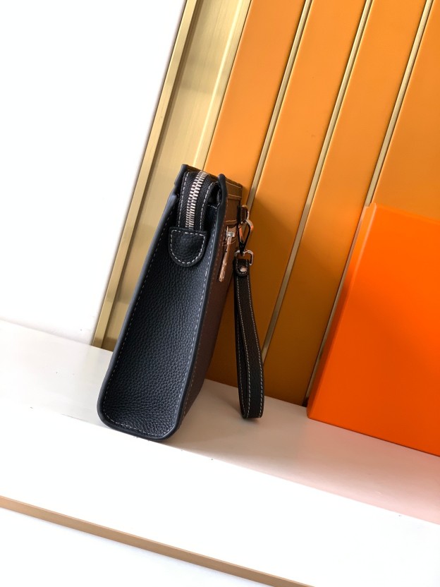 エルメス「Hermès」エルメス レザーハンドバッグ / クラッチバッグ