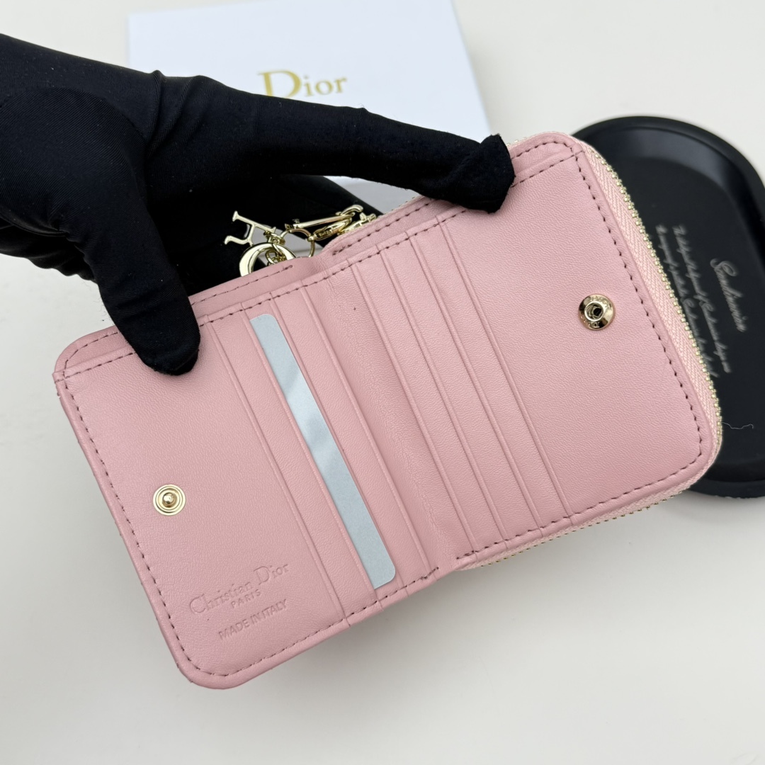ディオール「Dior」ディオール カンナージュ ラムスキン カードケース 795 / カードホルダー