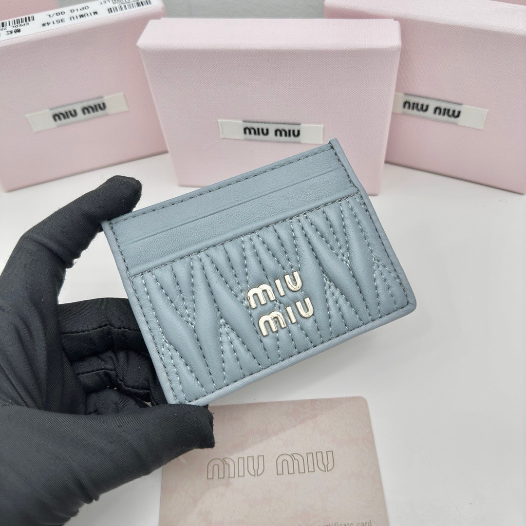 ミュウミュウ「Miu Miu」ミュウミュウ ラムスキン フラップバッグ 3514 / ショルダーバッグ