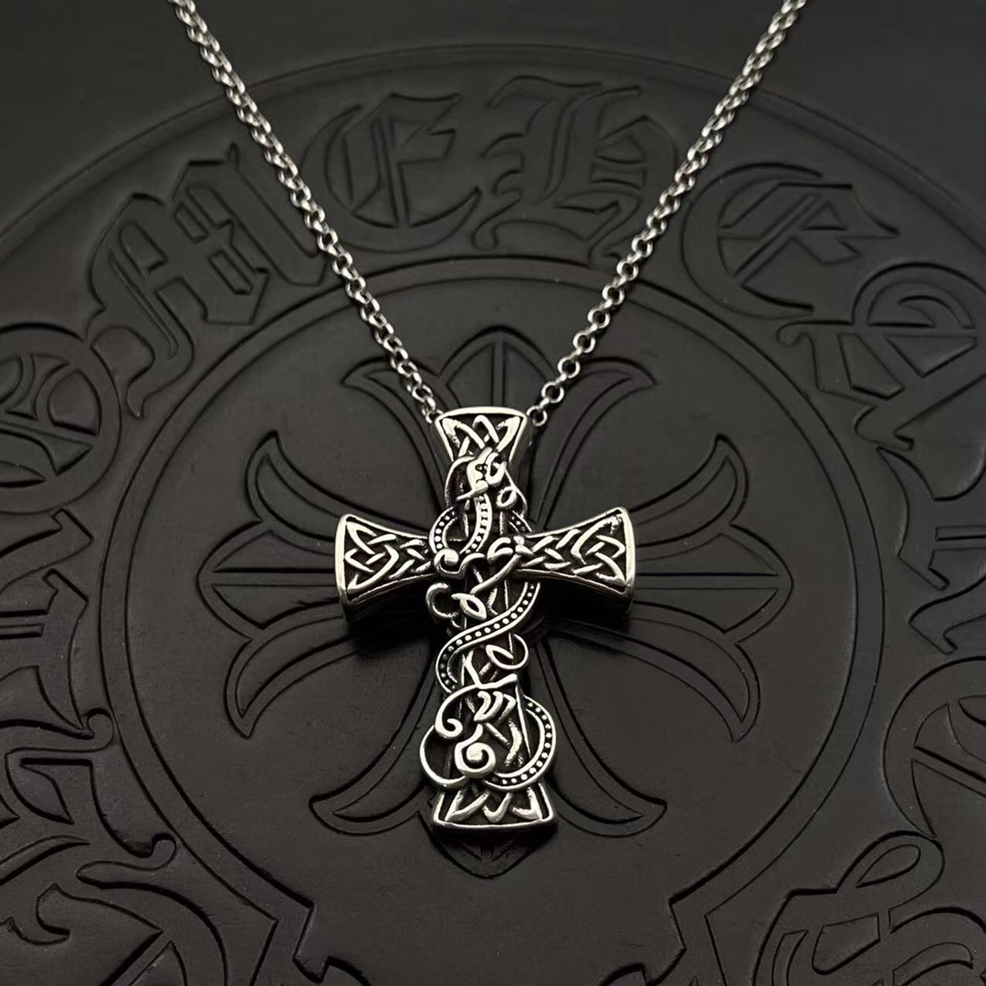 クロムハーツ「Chrome Hearts」クラシック ペンダントネックレス - 男女兼用