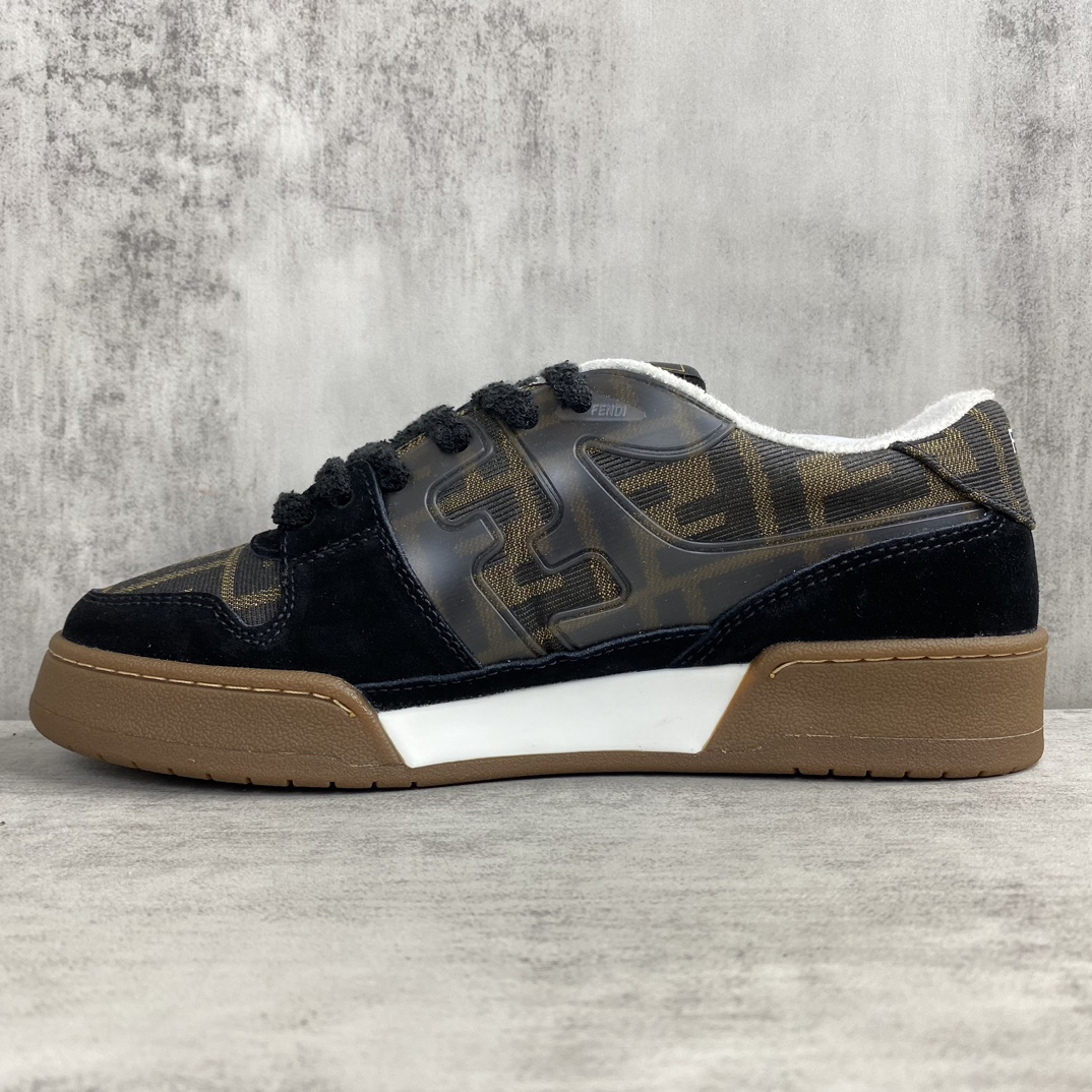フェンディ「Fendi」フェンディ マッチ スニーカー / ユニセックスレザースニーカー