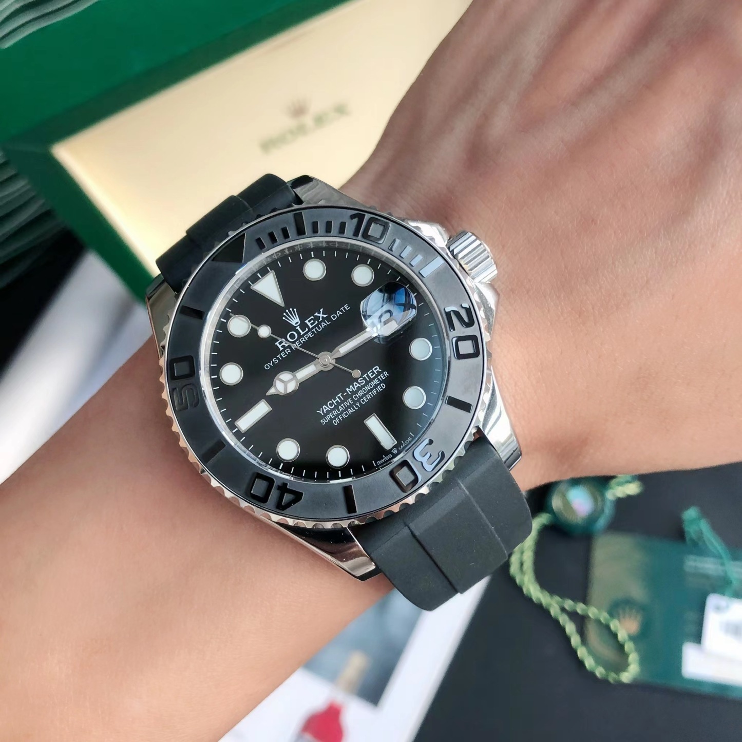 ロレックス［Rolex］オイスター パーペチュアル ヨットマスター シリーズ 腕時計42MM
