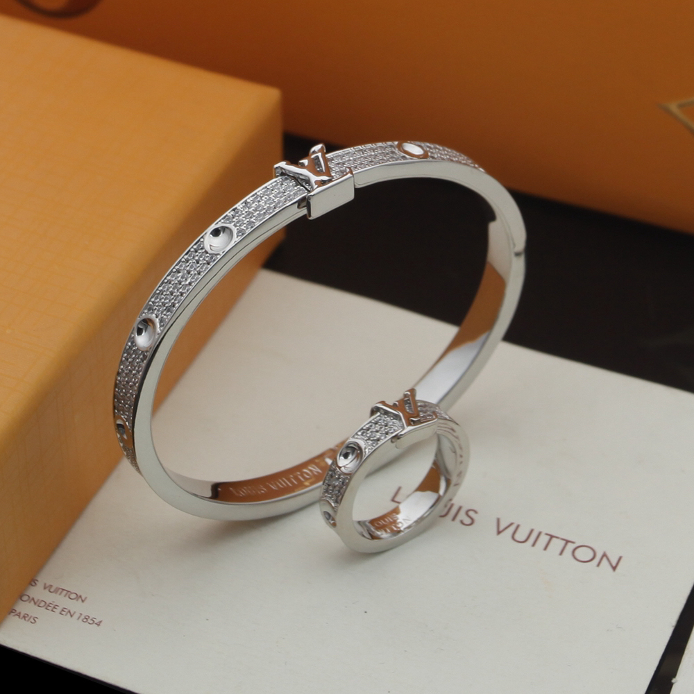 ルイ・ヴィトン「Louis Vuitton」Diamonds Pavé Solitaire リング