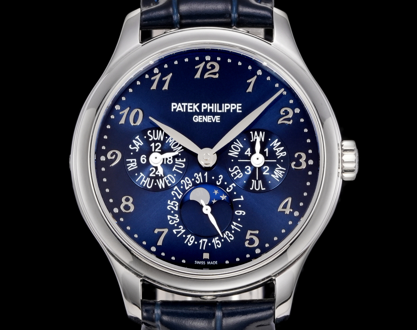 パテックフィリップ「Patek Philippe」スーパーコンプリケーション 万年歴腕時計 39mm