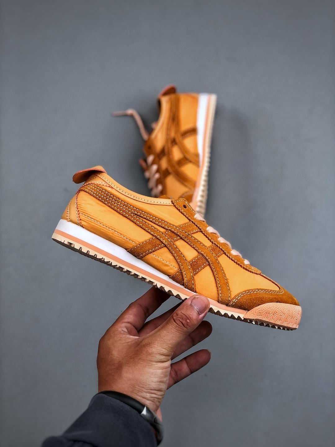 オニツカタイガー「Onitsuka Tiger」メキシコ66 NM スリッポン レザー スニーカー