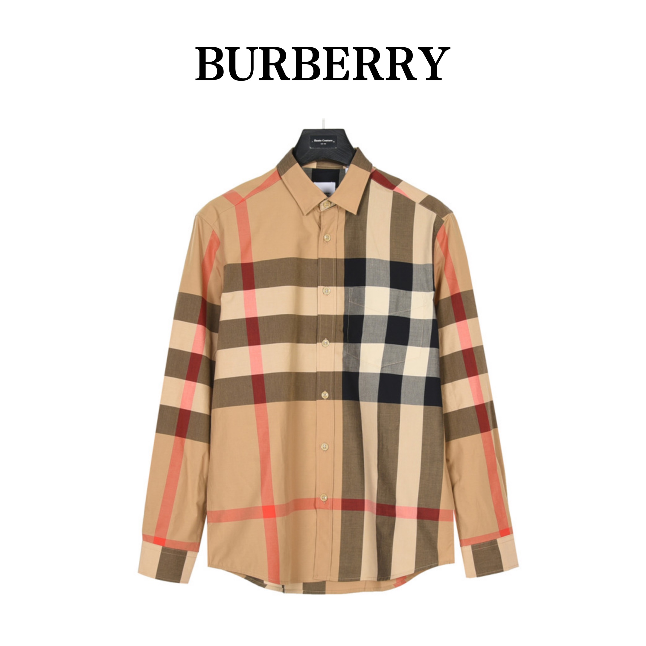 [Copy]Burberry / バーバリーのクラシックな小チェック柄シャツ