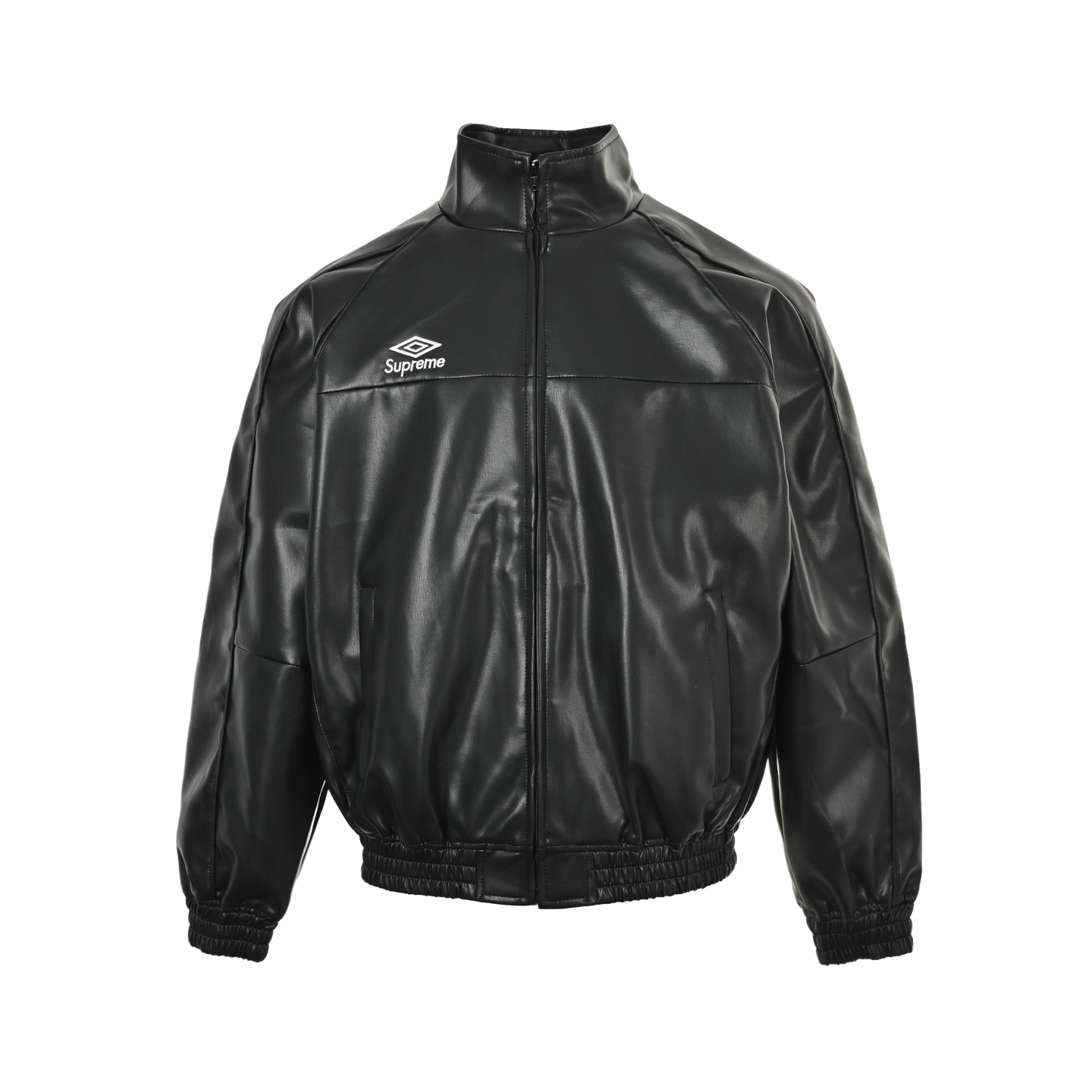 シュプリーム「Supreme x Umbro」コラボレーション レザージャケット