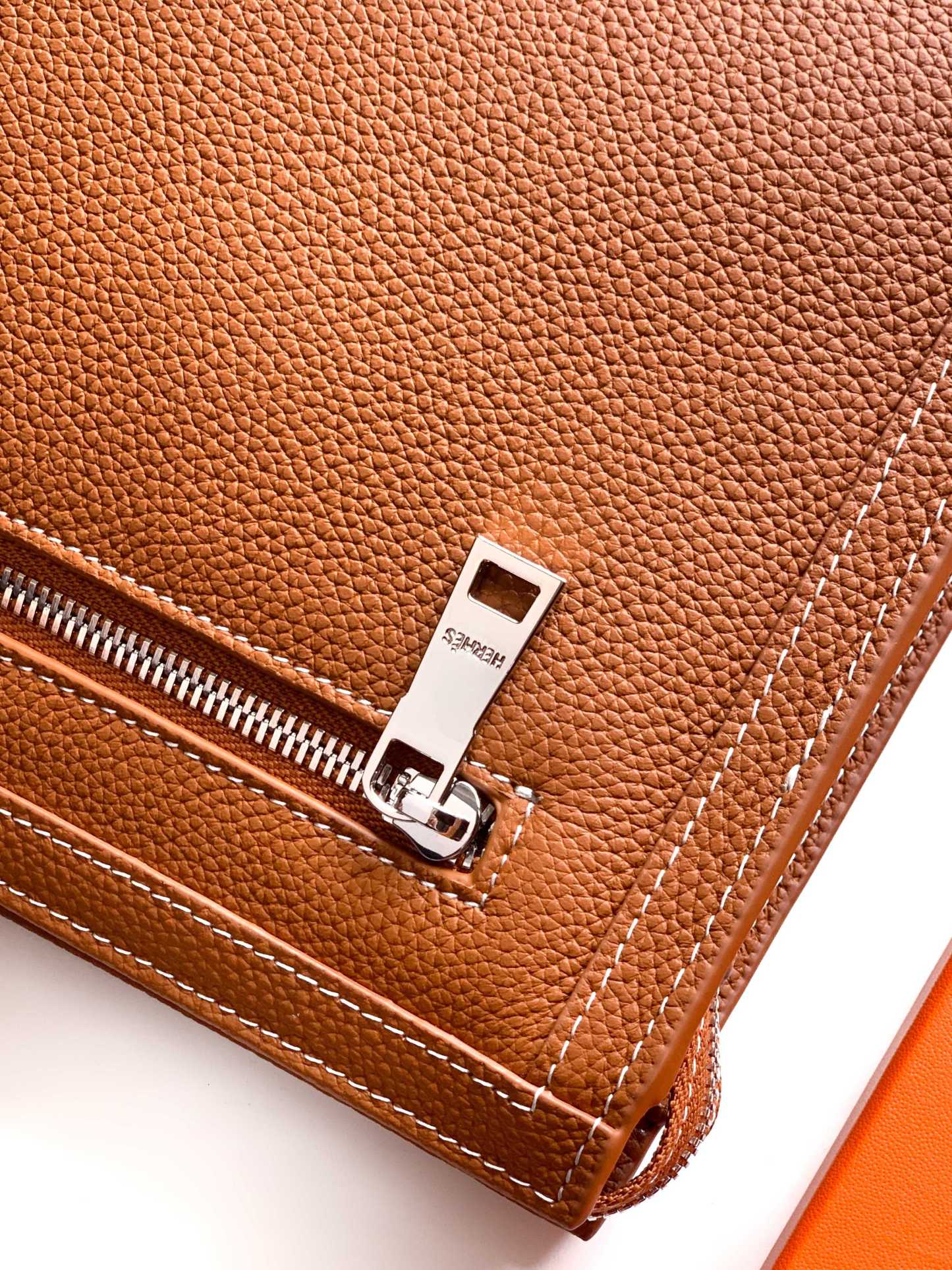 エルメス「Hermès」エルメス レザーハンドバッグ / クラッチバッグ