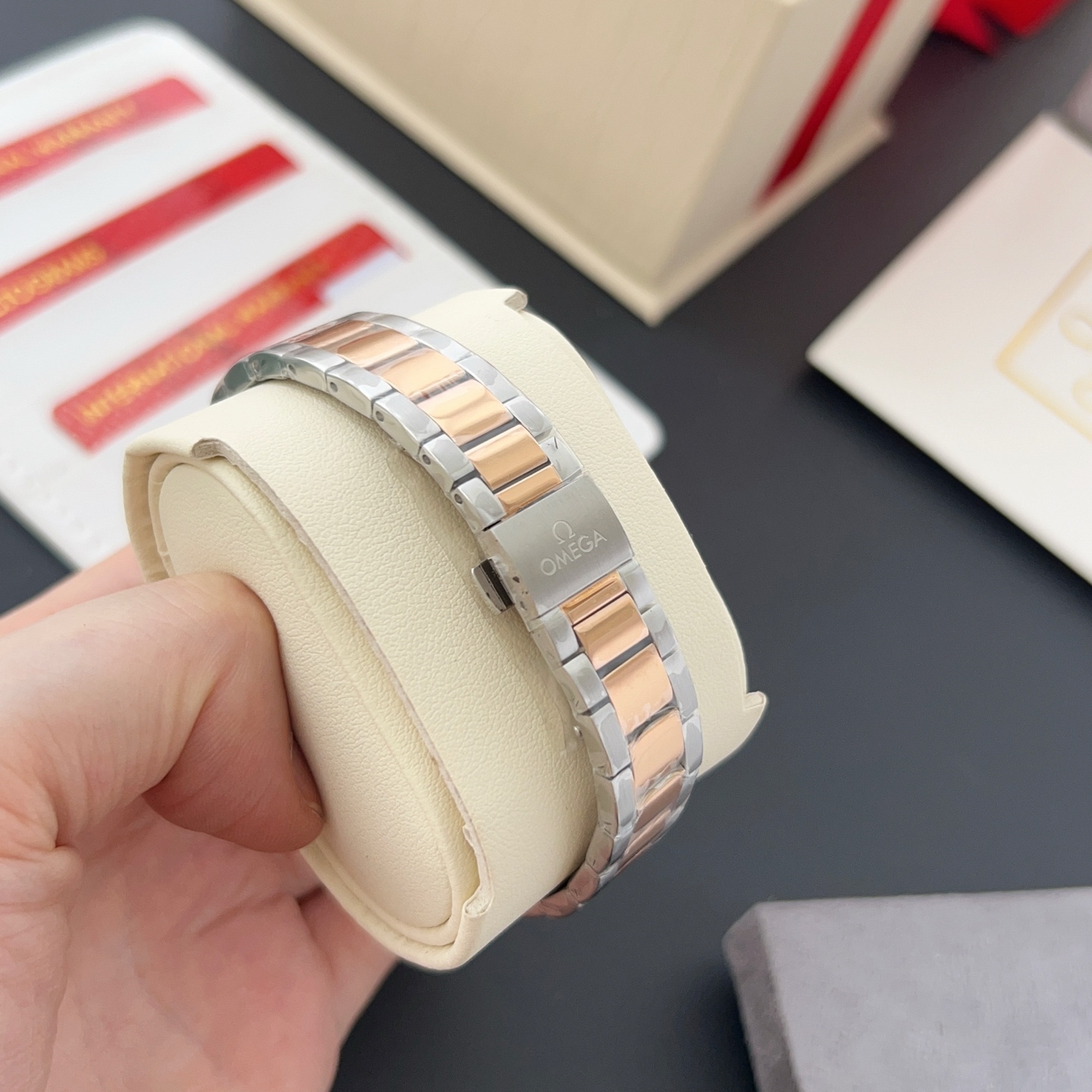 オメガ「Omega」アクアテラ 34mm マスタークロノメーター