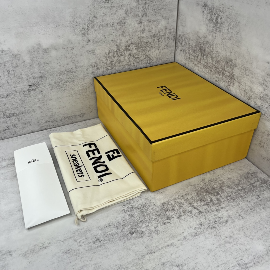 フェンディ「Fendi」フェンディ マッチ スニーカー / ユニセックスレザースニーカー