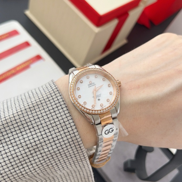 オメガ「Omega」アクアテラ 34mm マスタークロノメーター