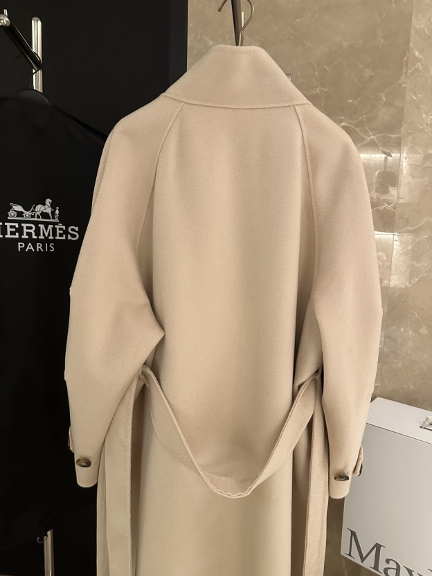 エルメス「Hermès」ラグジュアリーカシミアコート