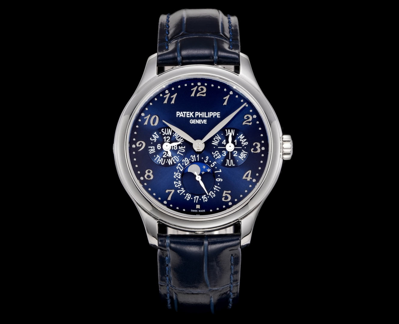 パテックフィリップ「Patek Philippe」スーパーコンプリケーション 万年歴腕時計 39mm
