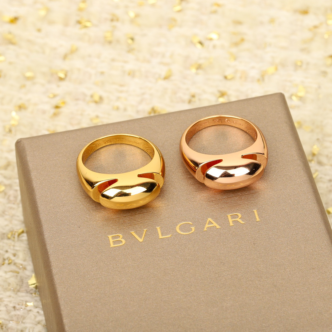 ブルガリ「Bvlgari」エレガントなリングコレクション