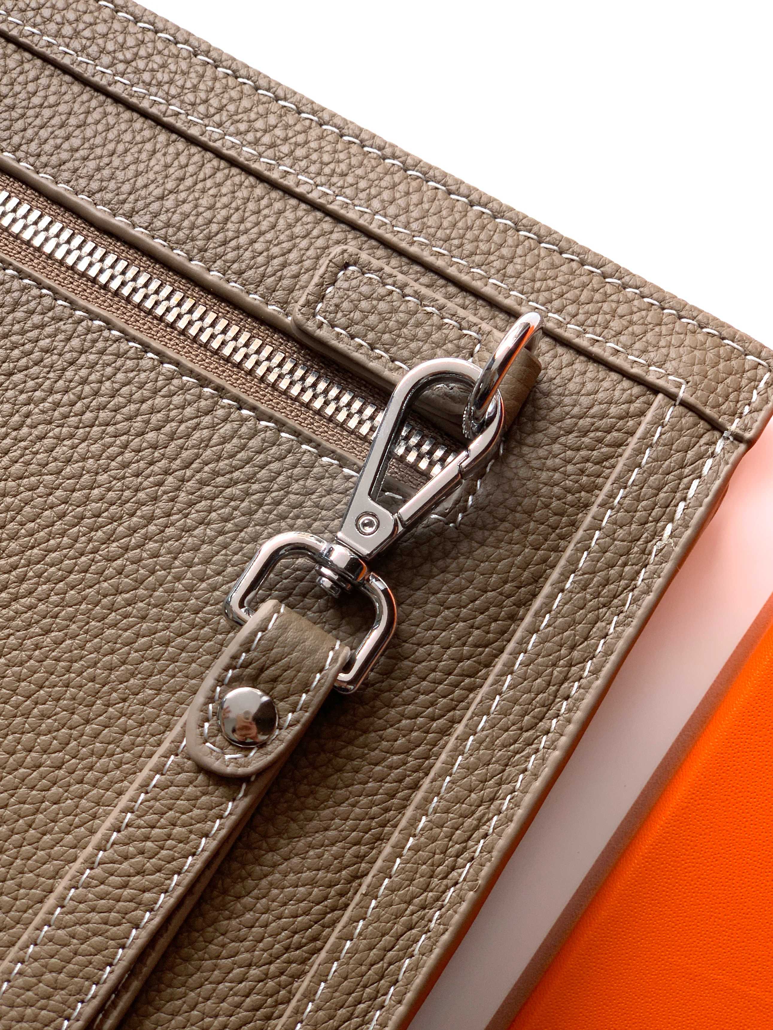 エルメス「Hermès」エルメス レザーハンドバッグ / クラッチバッグ