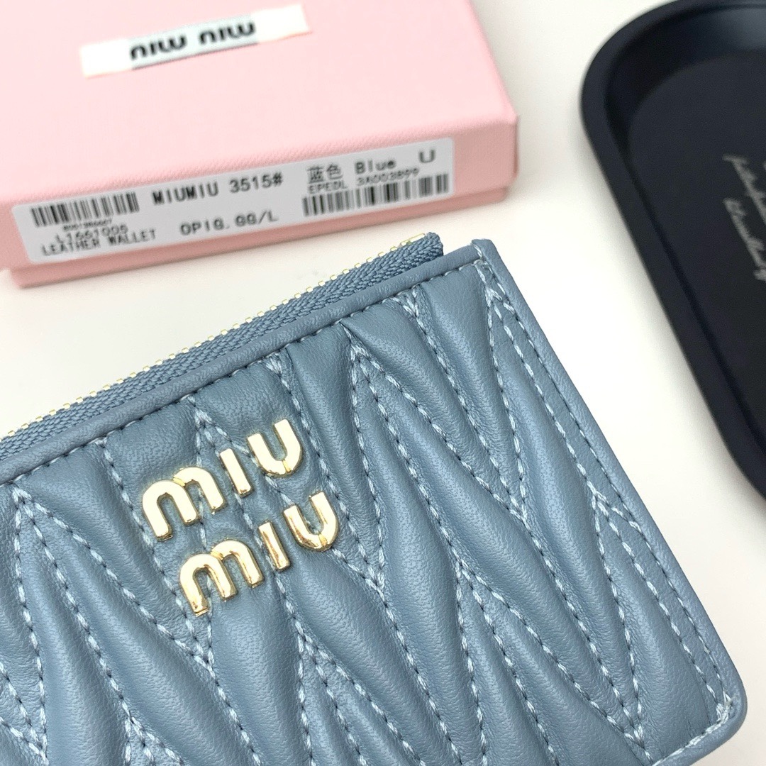 ミュウミュウ「Miu Miu」ミュウミュウ ラムスキン ミニショルダーバッグ 3515 / ハンドバッグ