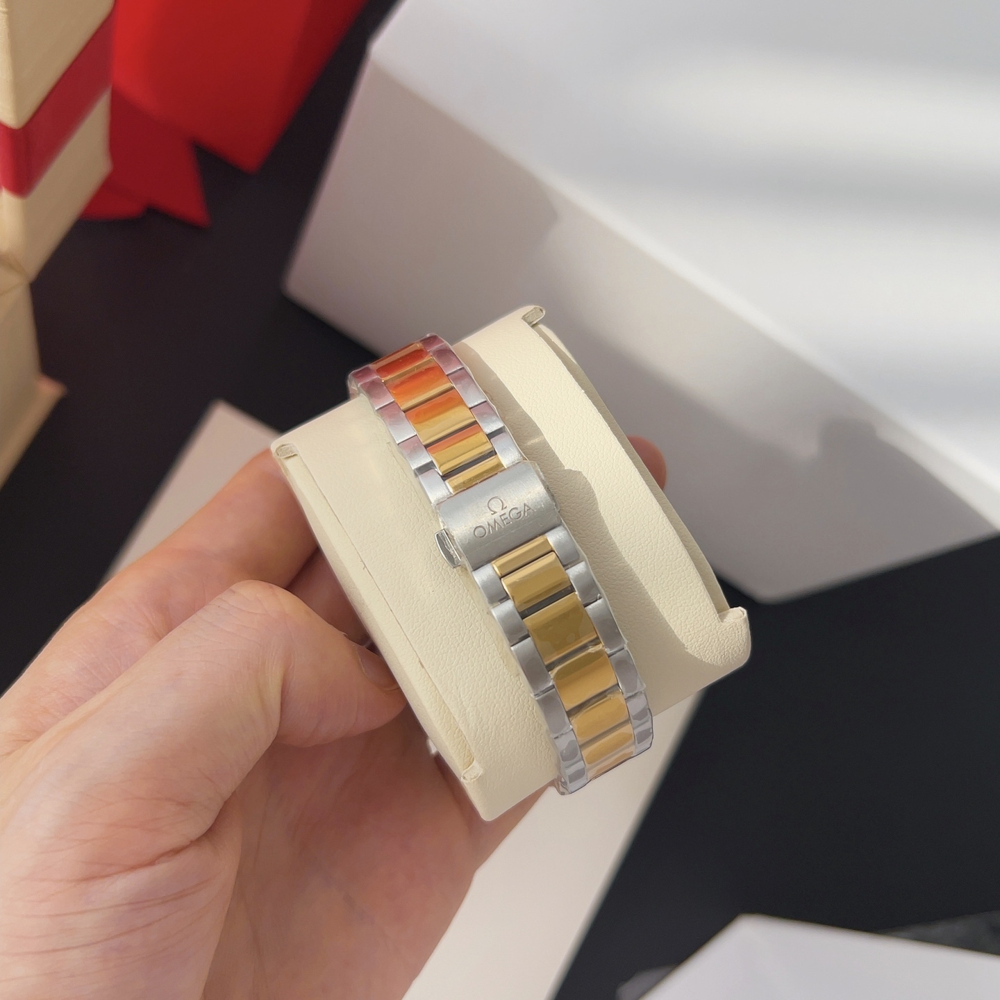 オメガ「Omega」アクアテラ 34mm マスタークロノメーター