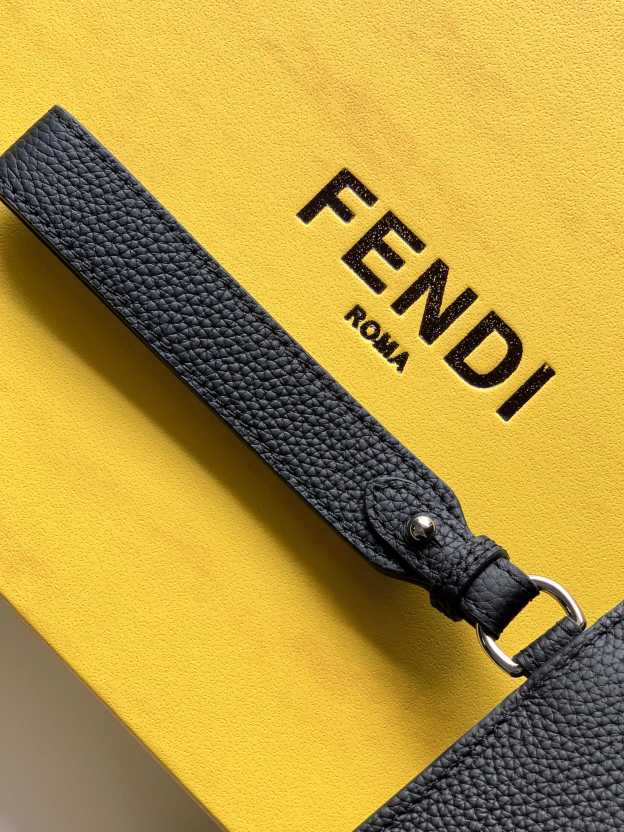 フェンディ「Fendi」フェンディ レザーハンドバッグ / クラッチバッグ