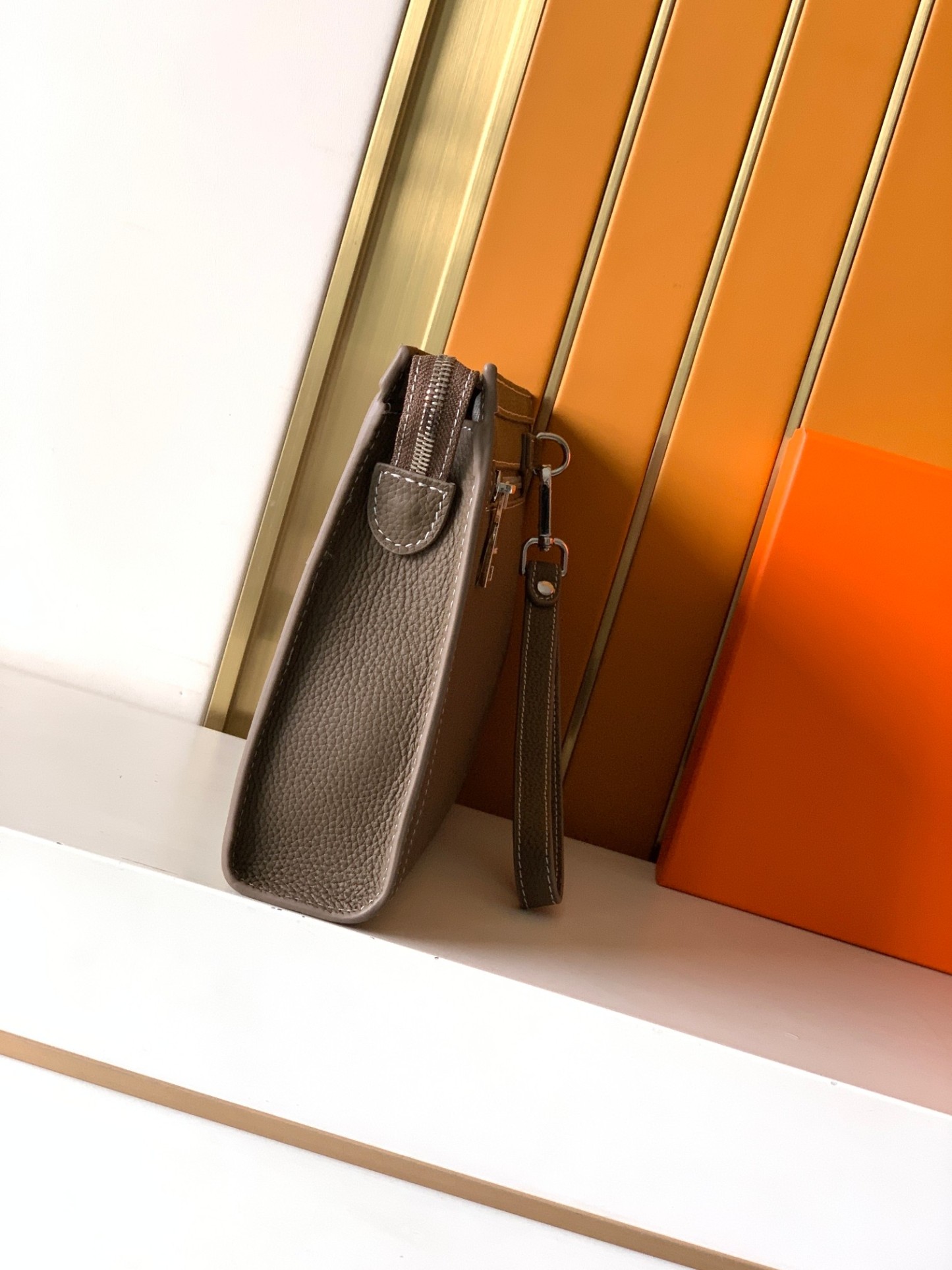 エルメス「Hermès」エルメス レザーハンドバッグ / クラッチバッグ