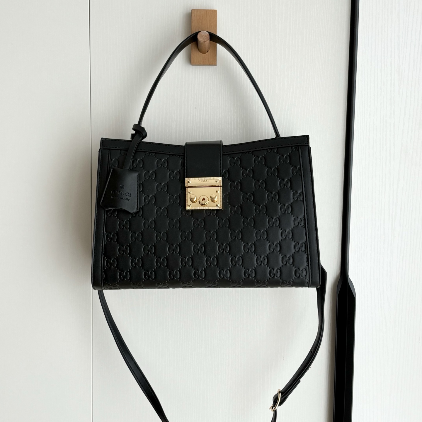 グッチ「Gucci」グッチ パドロック ミディアム トップハンドルバッグ / ハンドバッグ