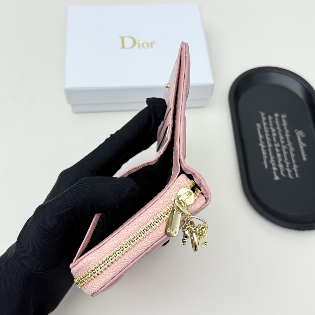 ディオール「Dior」ディオール カンナージュ ラムスキン カードケース 795 / カードホルダー