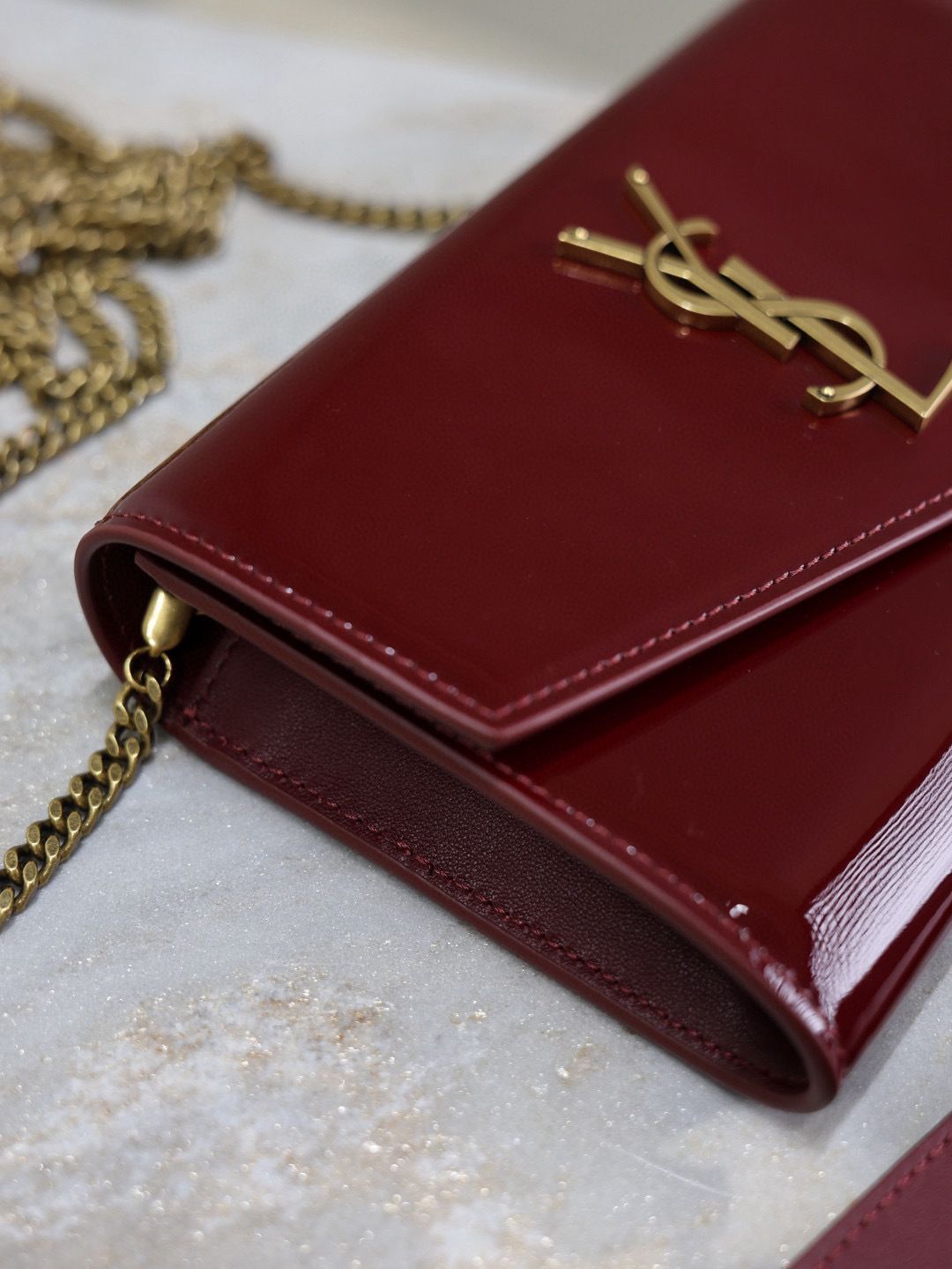 2026サンローラン「SAINT LAURENT UPTOWN チェーンウォレット