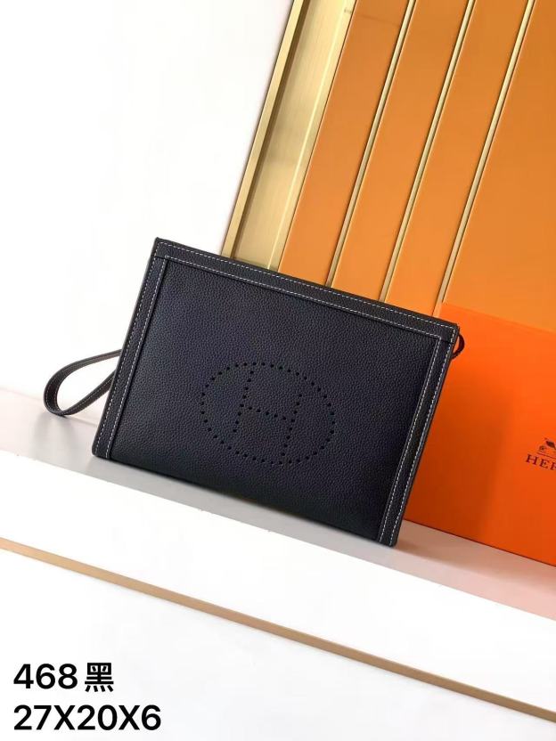 エルメス「Hermès」エルメス レザーハンドバッグ / クラッチバッグ
