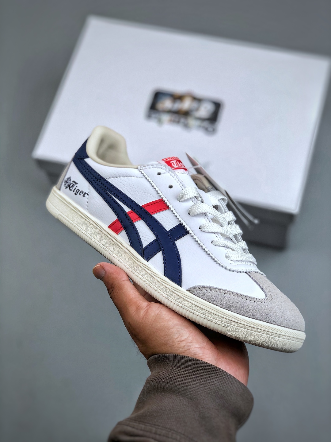 オニツカタイガー「Onitsuka Tiger」Tokuten ― ローカット レトロ ランニングスニーカー