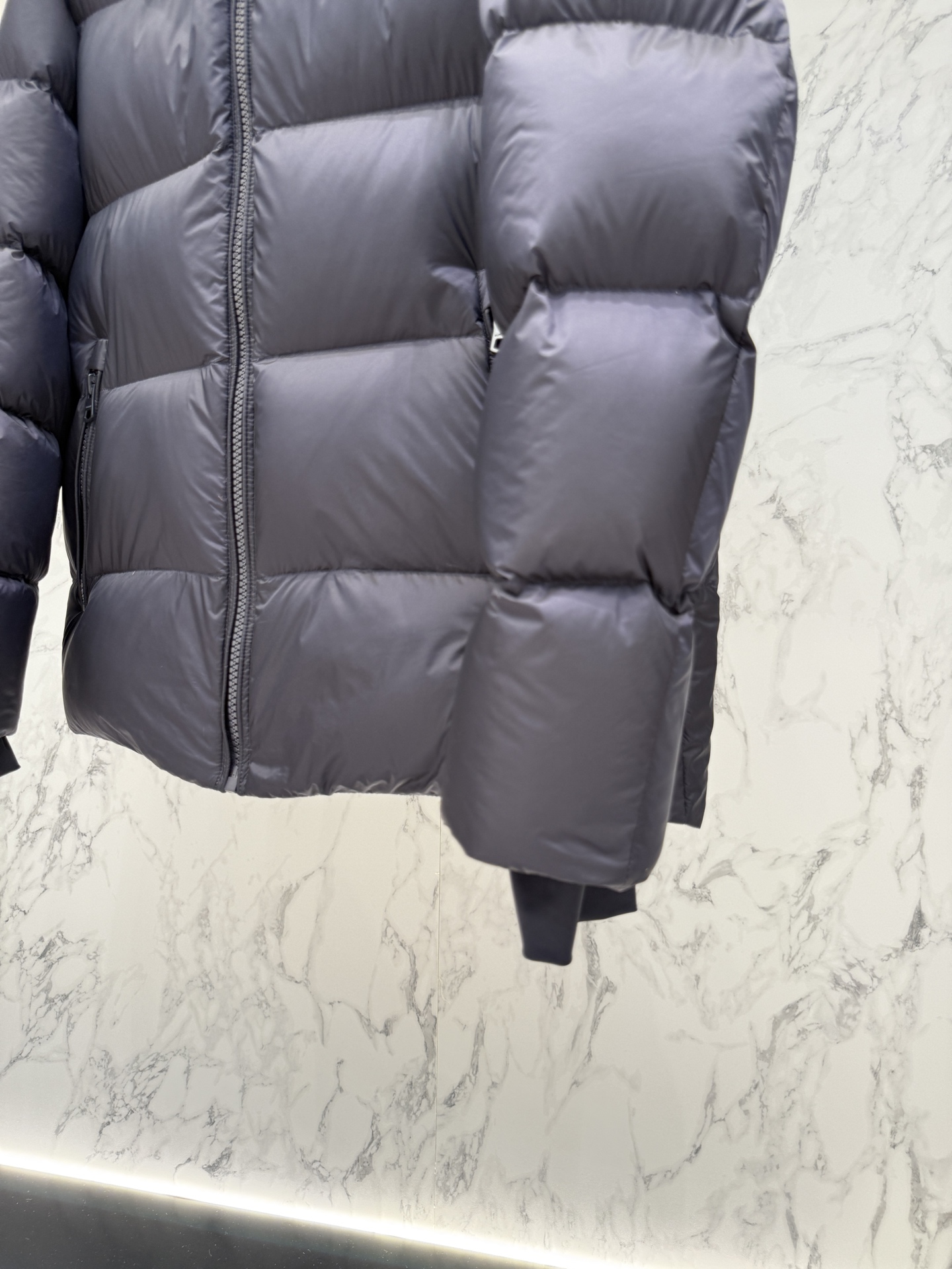 バーバリー「Burberry」秋冬ファッションフード付きダウンジャケット