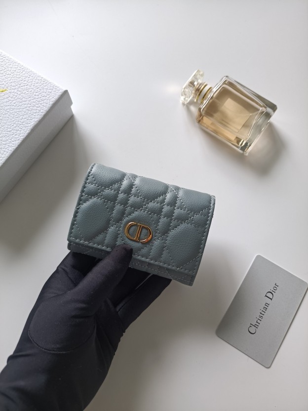 ディオール「Dior」ディオール 30 モンテーニュ グリシン ウォレット / コンパクトウォレット