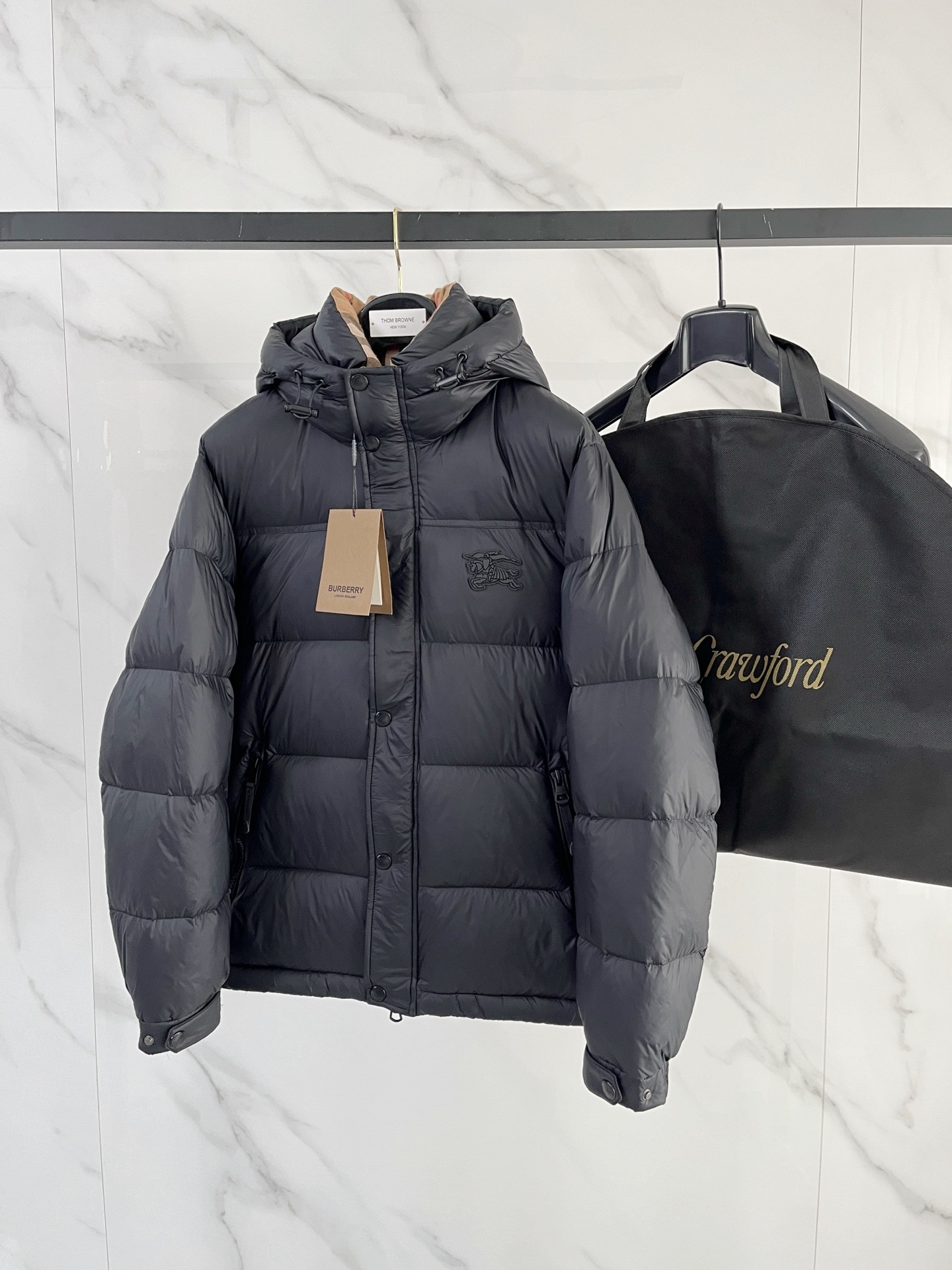 バーバリー「Burberry」秋冬メンズファッションダウンジャケット