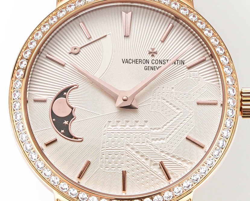ヴァシュロン・コンスタンタン「Vacheron Constantin」トラディショネル ムーンフェーズ レディース機械式腕時計 36mm