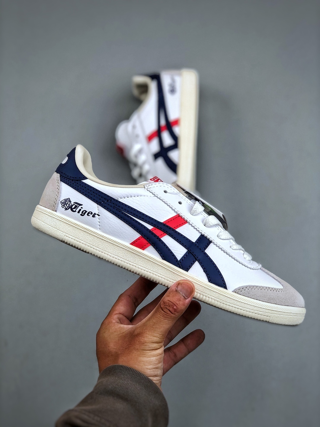 オニツカタイガー「Onitsuka Tiger」Tokuten ― ローカット レトロ ランニングスニーカー