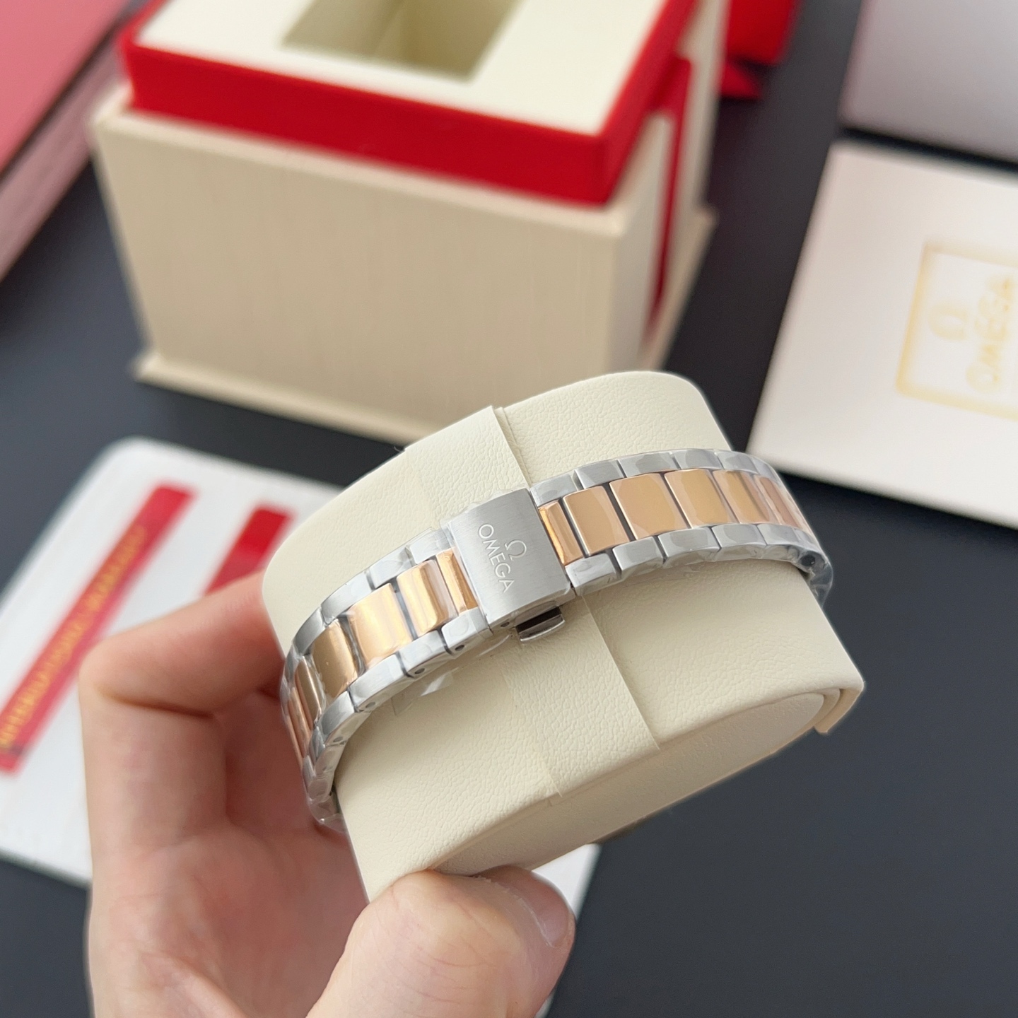 オメガ「Omega」アクアテラ 34mm マスタークロノメーター