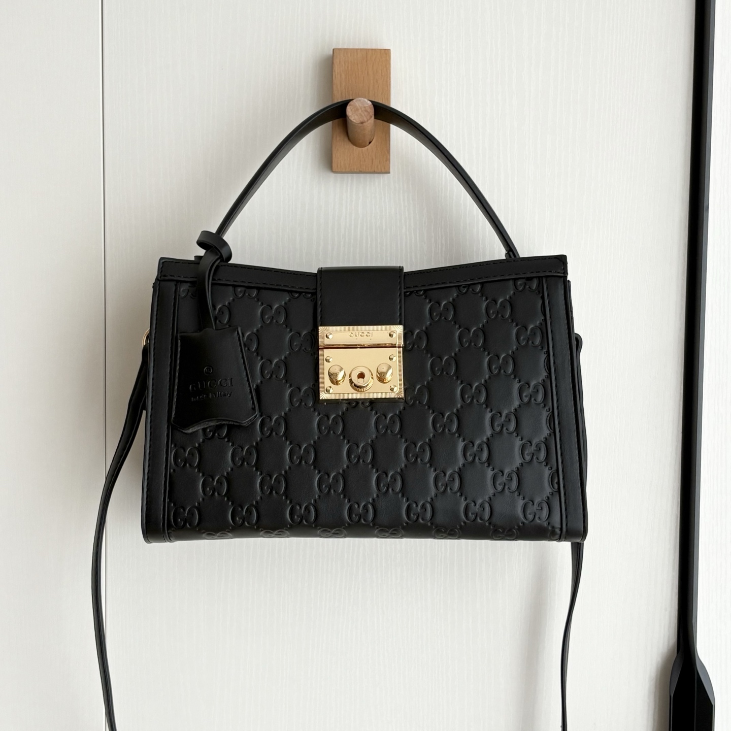 グッチ「Gucci」グッチ パドロック ミディアム トップハンドルバッグ / ハンドバッグ