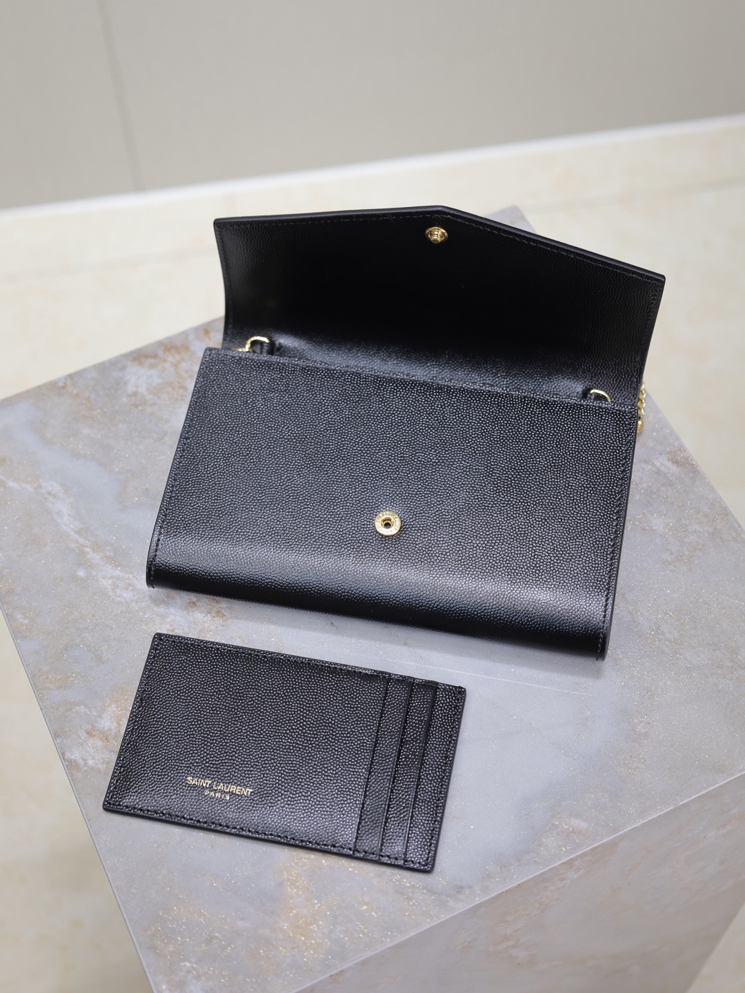 2026サンローラン「SAINT LAURENT UPTOWN チェーンウォレット