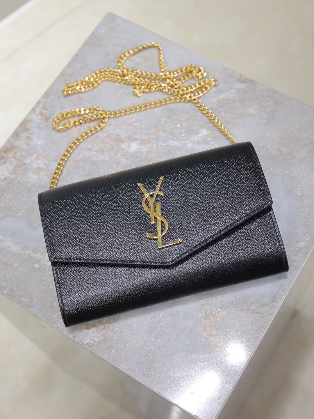 2026サンローラン「SAINT LAURENT UPTOWN チェーンウォレット