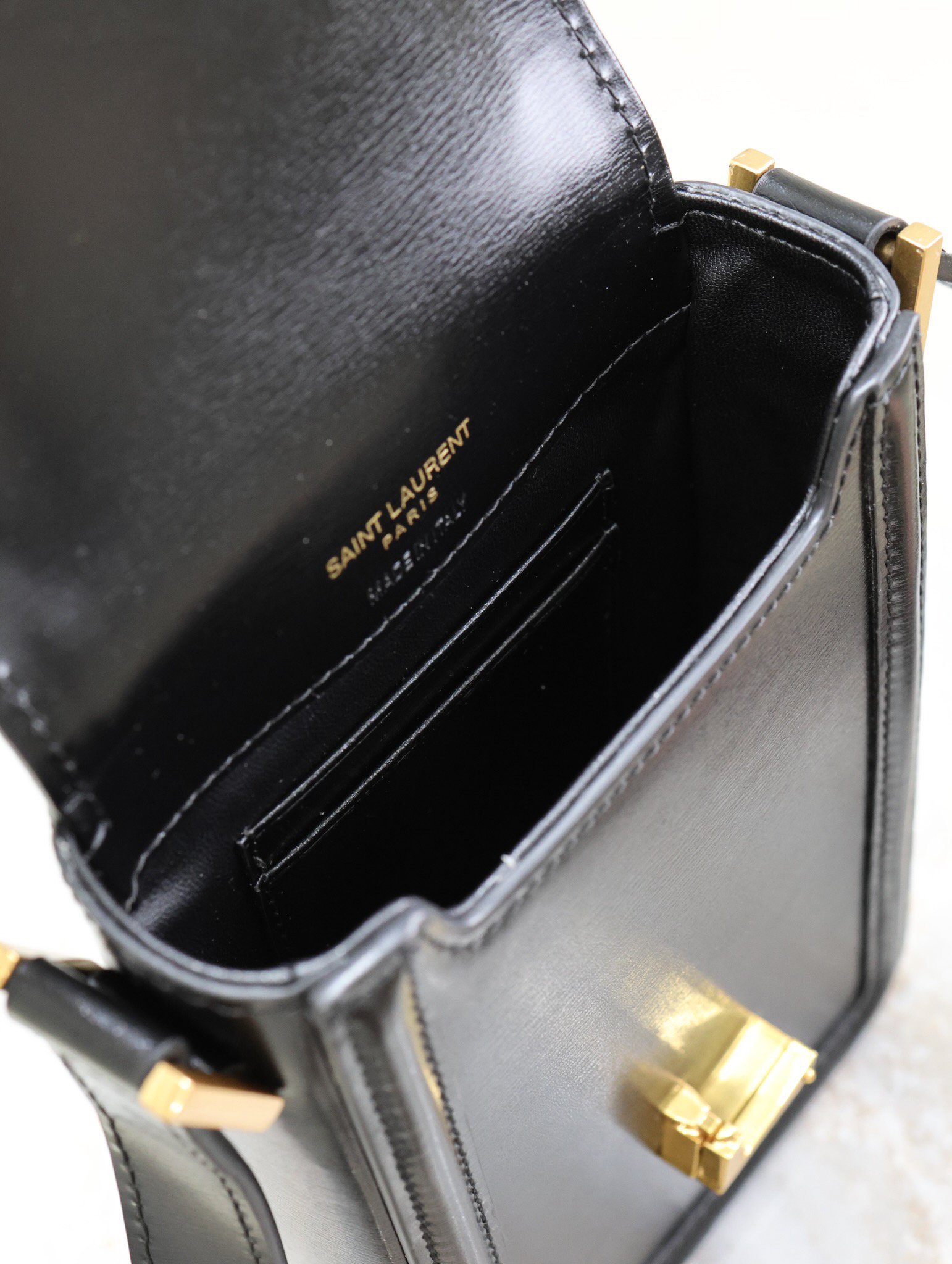 2026サンローラン「Saint Laurent SOLFERINO ミニ レザー ショルダーバッグ
