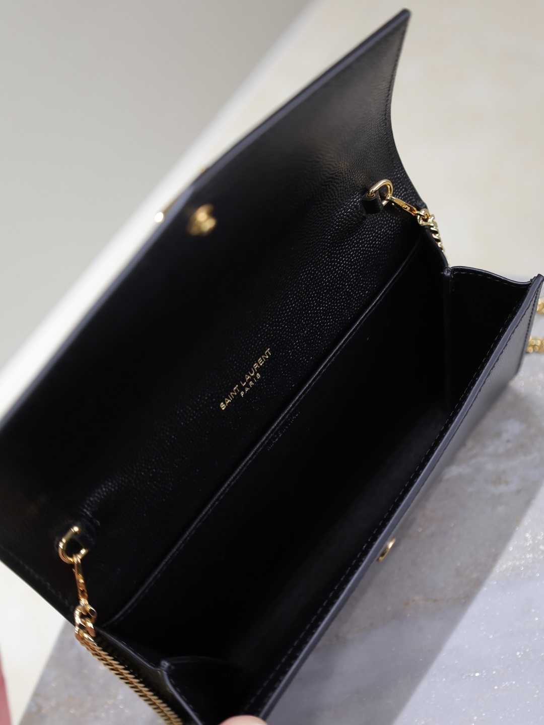 2026サンローラン「SAINT LAURENT UPTOWN チェーンウォレット