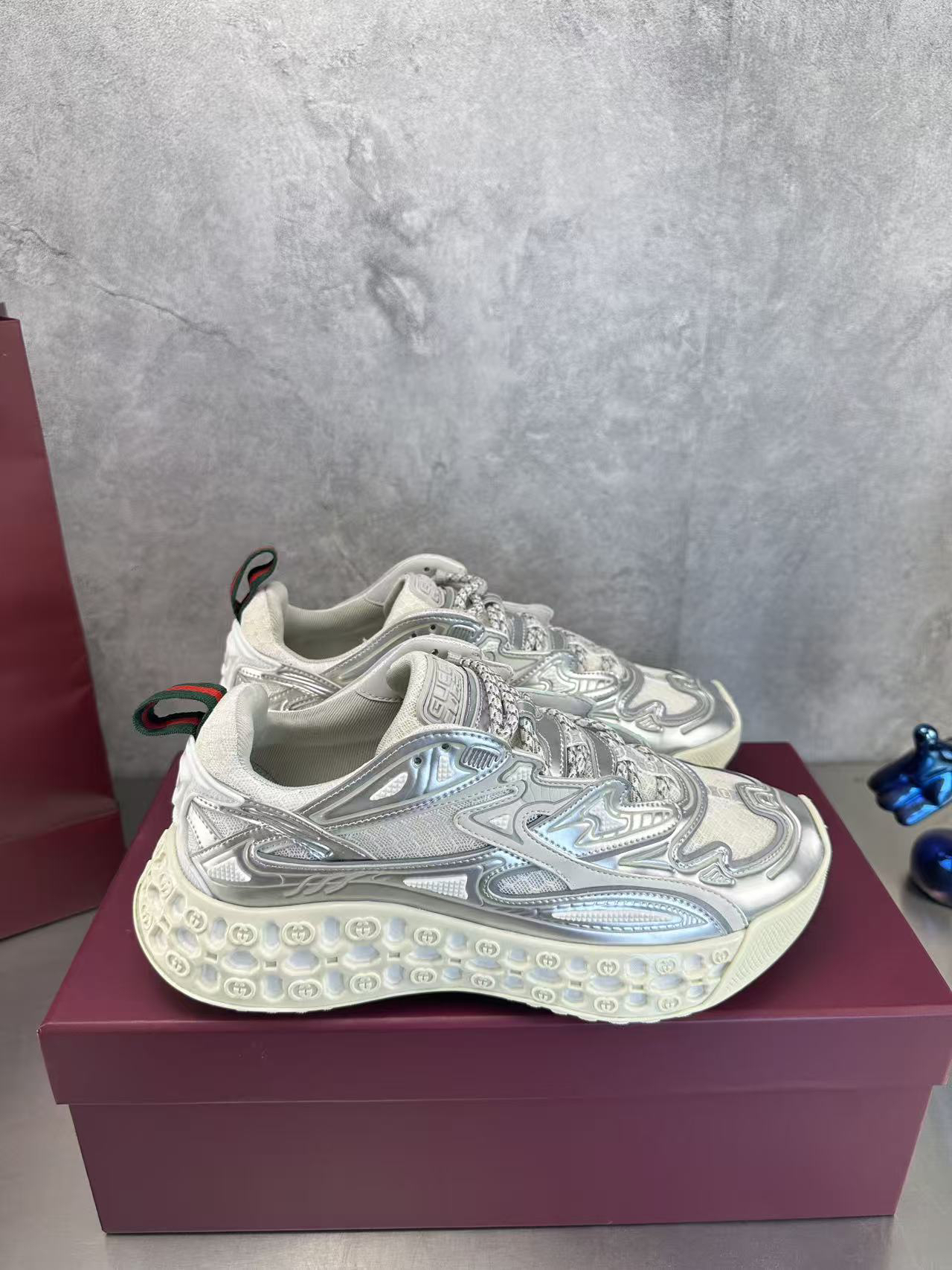 グッチ「Gucci」グッチ cub3d スニーカー / メンズレザースニーカー
