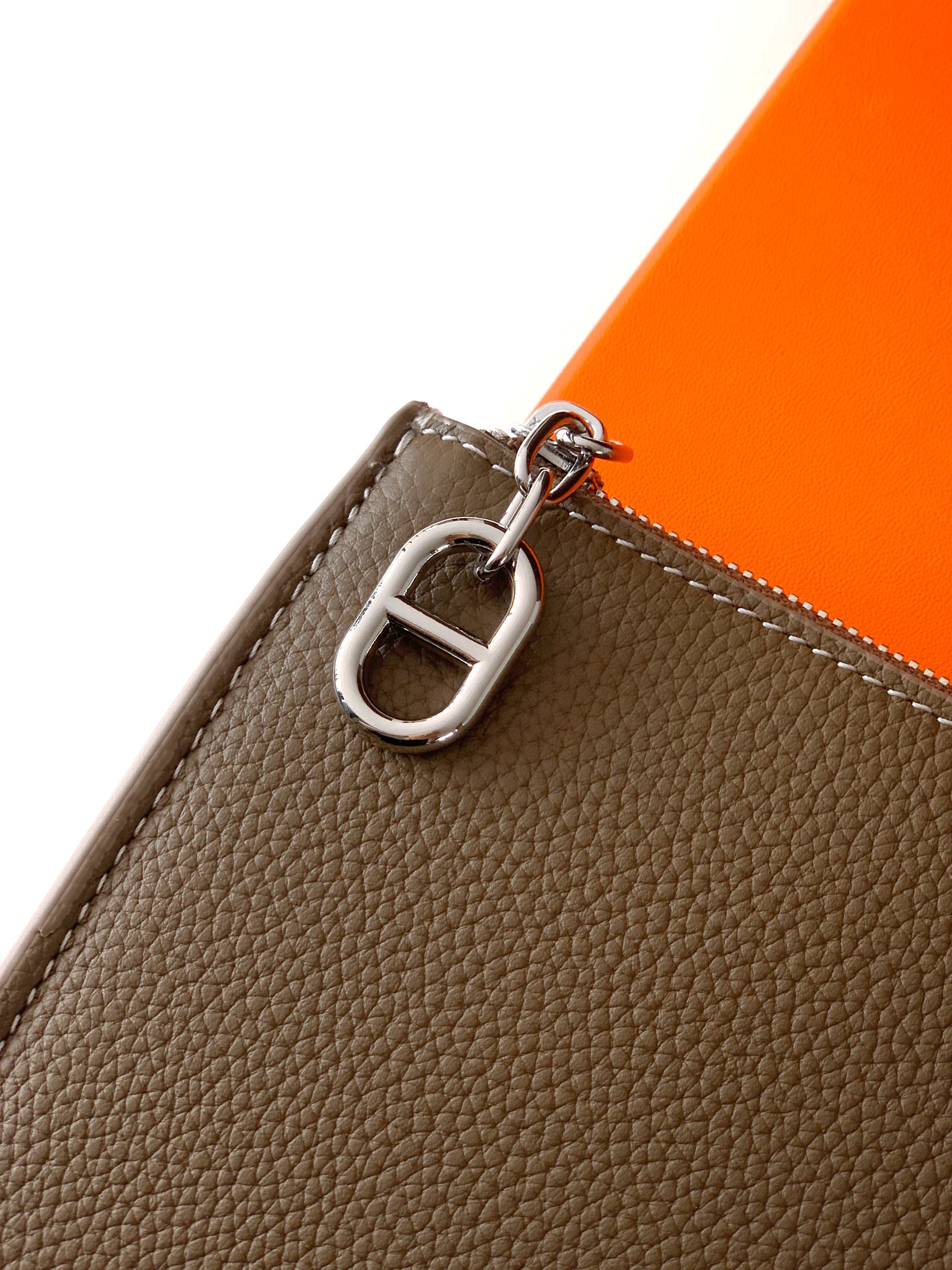 エルメス「Hermès」エルメス レザーハンドバッグ / クラッチバッグ