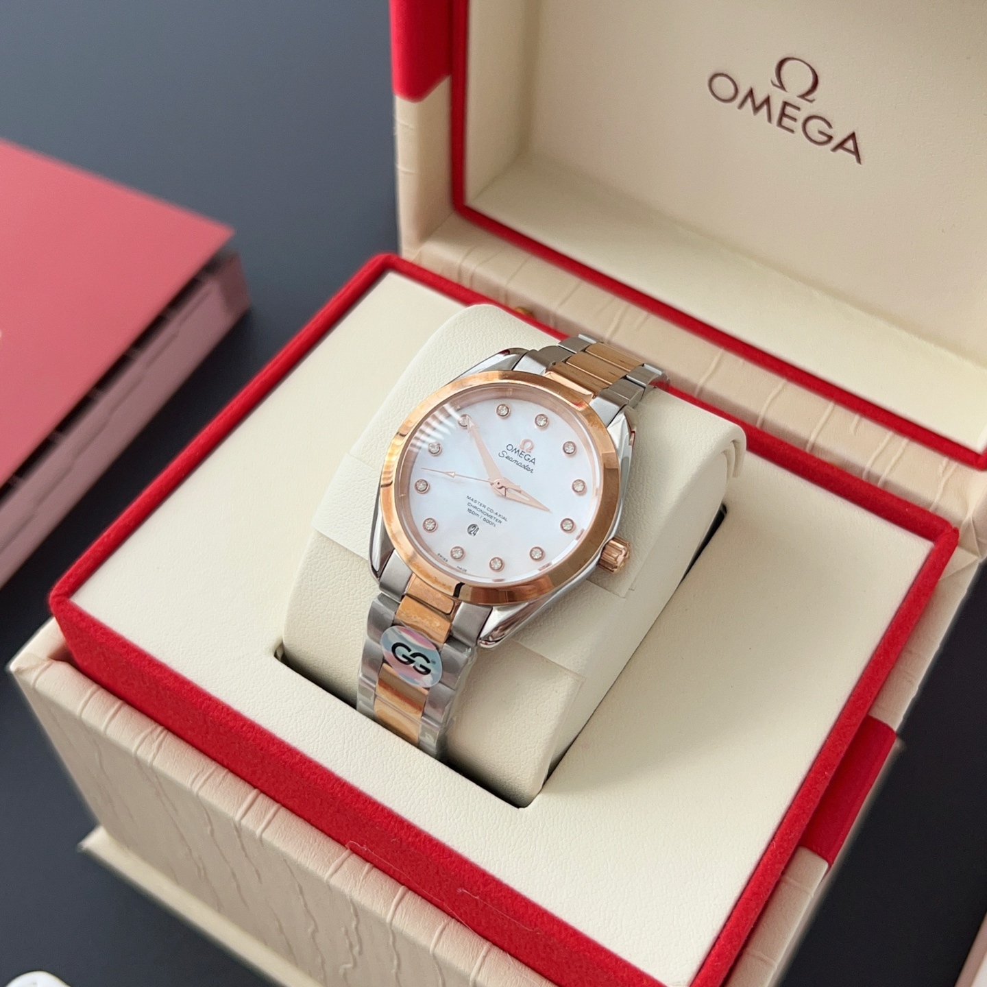 オメガ「Omega」アクアテラ 34mm マスタークロノメーター