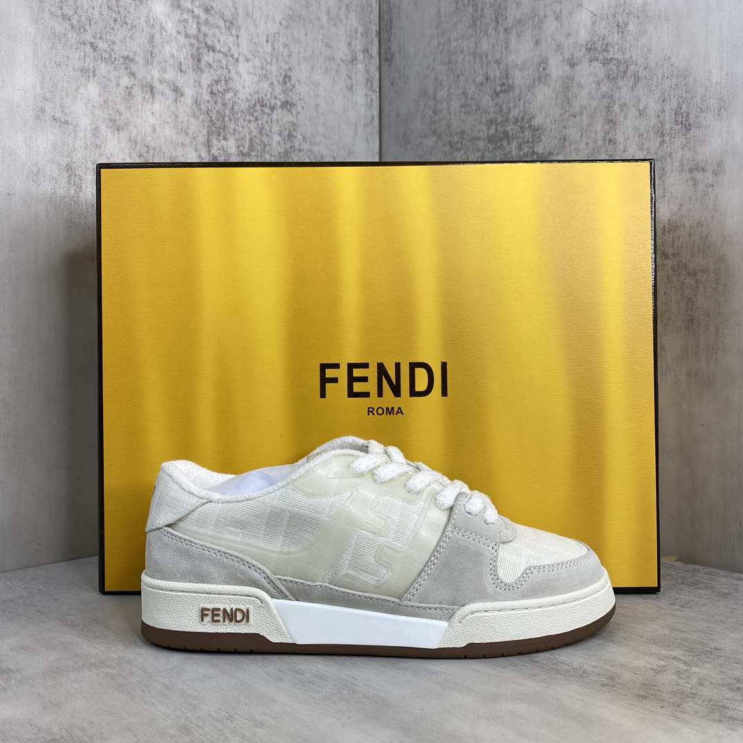 フェンディ「Fendi」フェンディ マッチ スニーカー / ユニセックスレザースニーカー