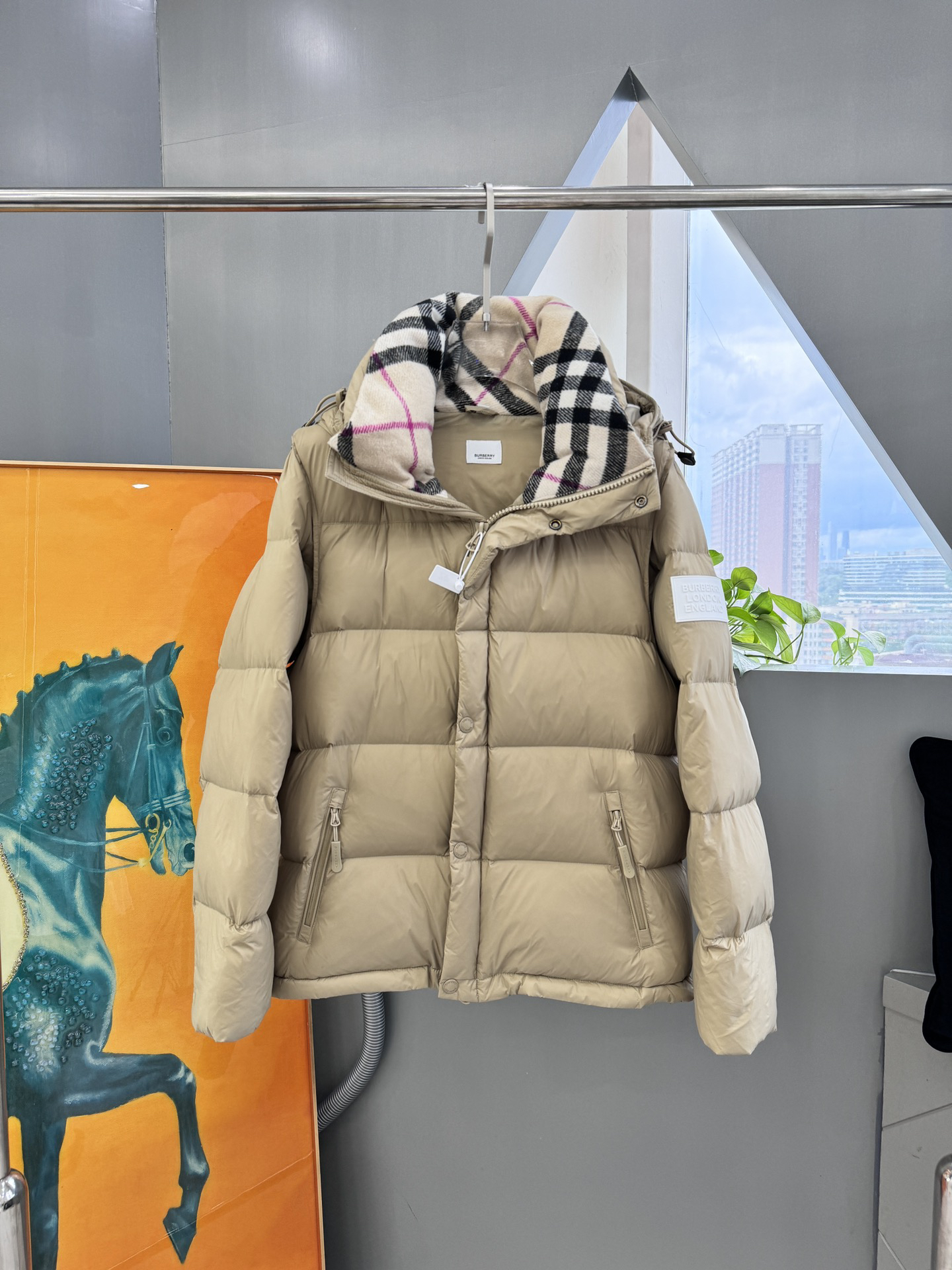 バーバリー「Burberry」秋冬メンズファッションダウンジャケット