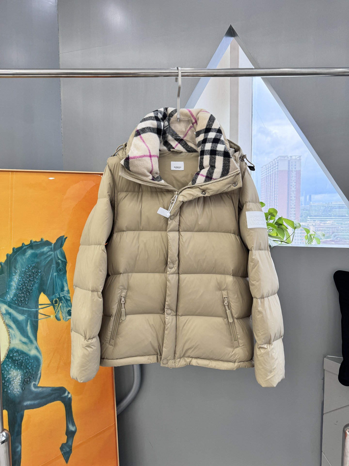 バーバリー「Burberry」秋冬メンズファッションダウンジャケット