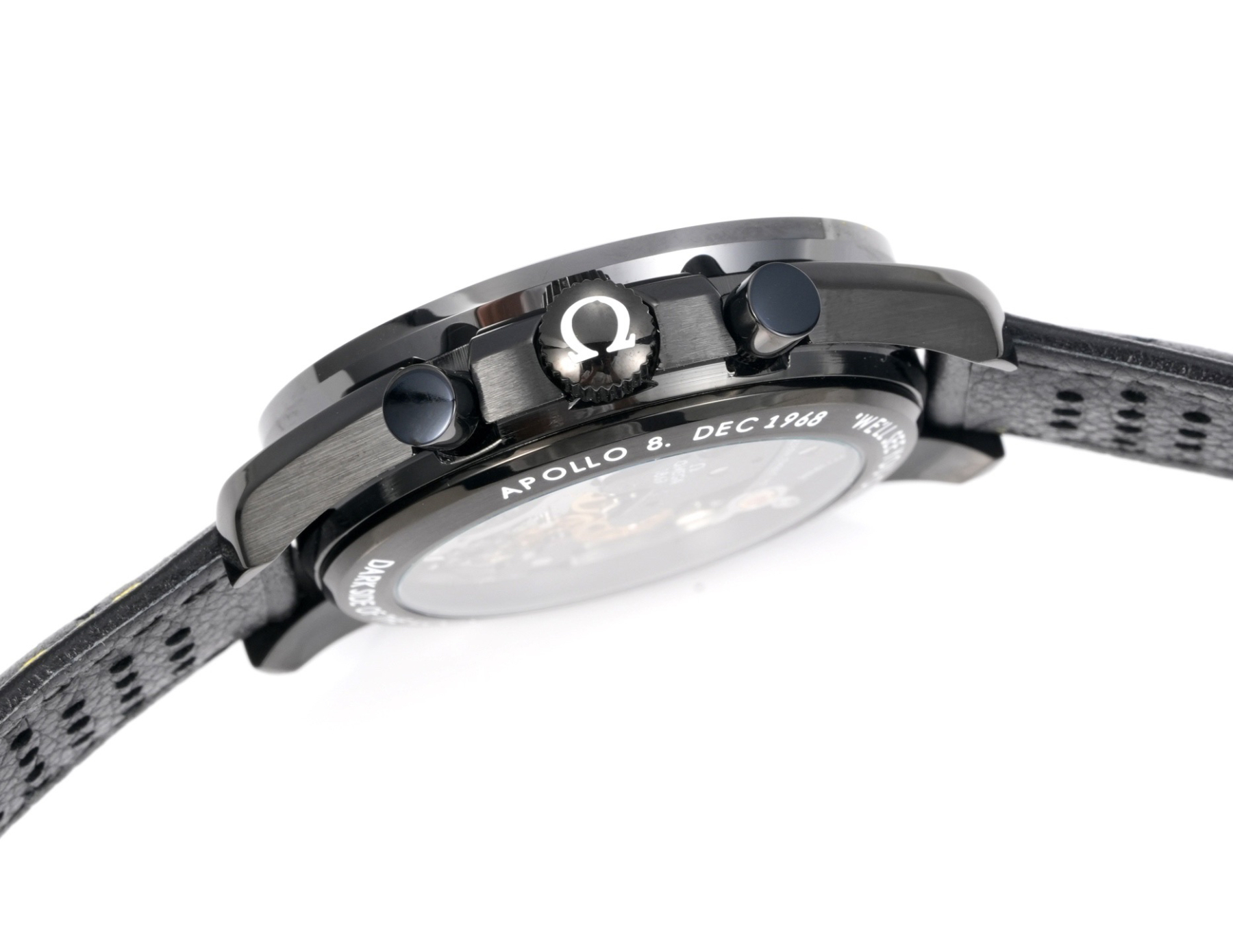 オメガ「Omega」‌スピードマスター ダークサイドオブザムーン アポロ8号 メンズ腕時計 44.25mm