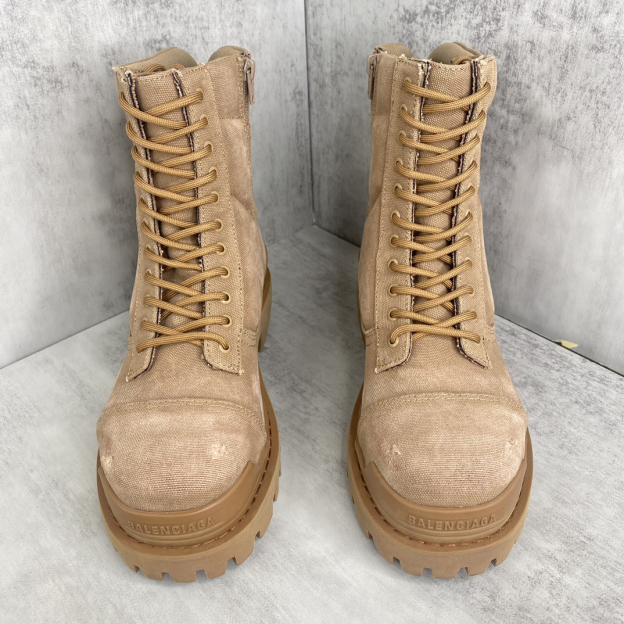 バレンシアガ「Balenciaga」バレンシアガ ストンパー ジップドブーティ / レザーブーツ
