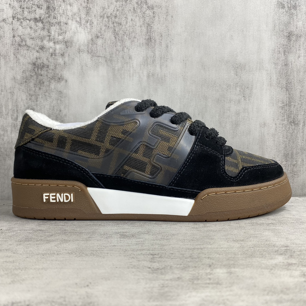 フェンディ「Fendi」フェンディ マッチ スニーカー / ユニセックスレザースニーカー