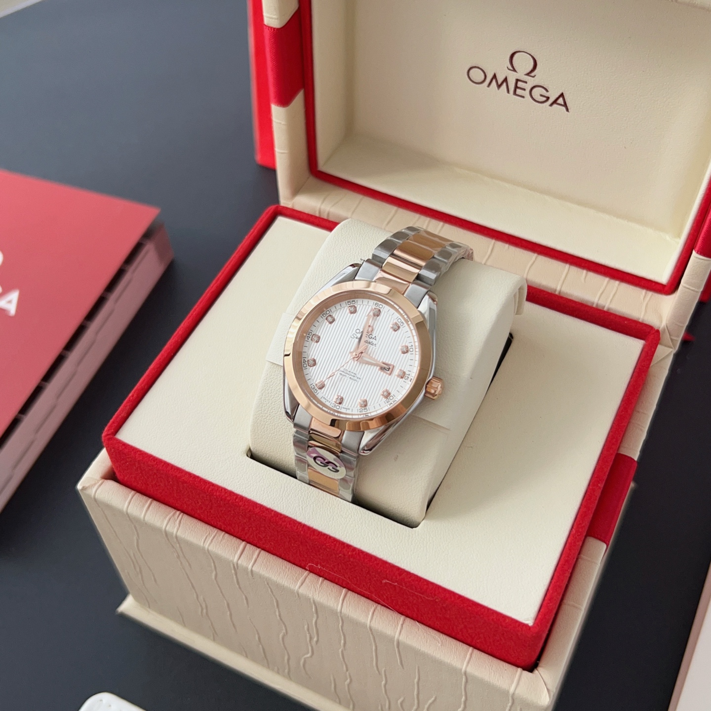 オメガ「Omega」アクアテラ 34mm マスタークロノメーター